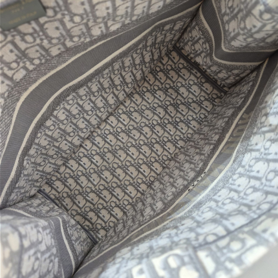 디올 오블리크 북토트 라지 그레이 토트백 M1286