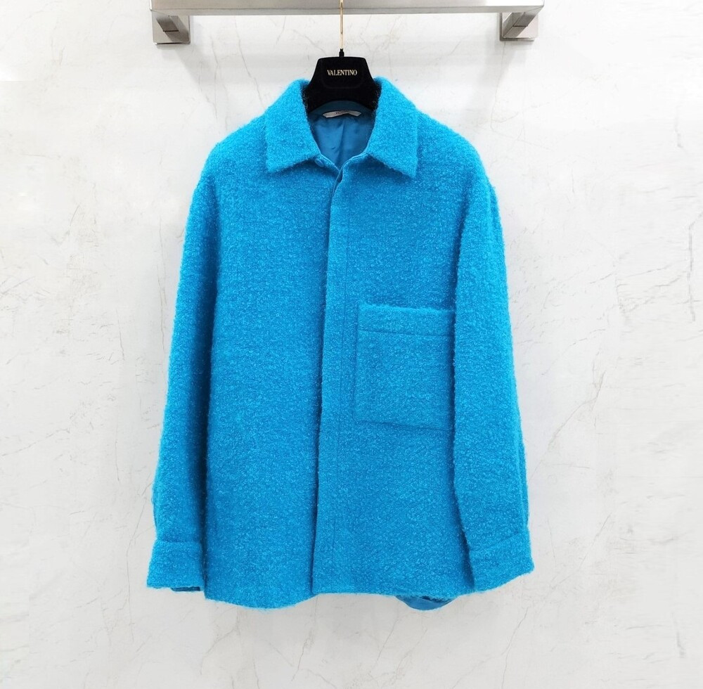 [럭스유] (새상품) 46 / 발렌티노 부클레 모헤어 블렌드 자켓 5V0CIT91