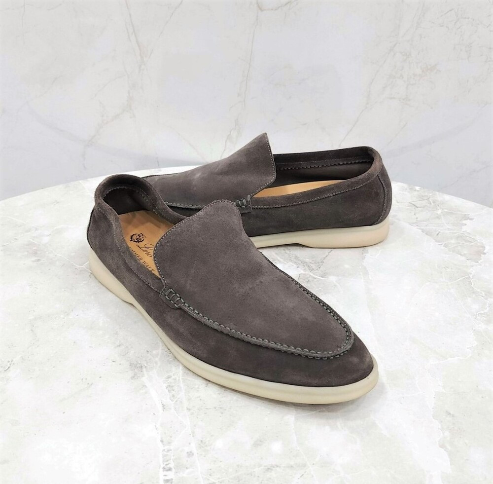 [럭스유] 42.5 / 로로피아나 스웨이드 썸머워크 로퍼