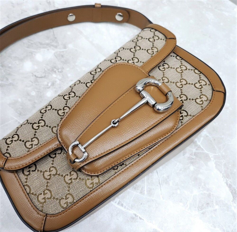 [럭스유] 구찌 GG 홀스빗 1955 숄더백 스몰