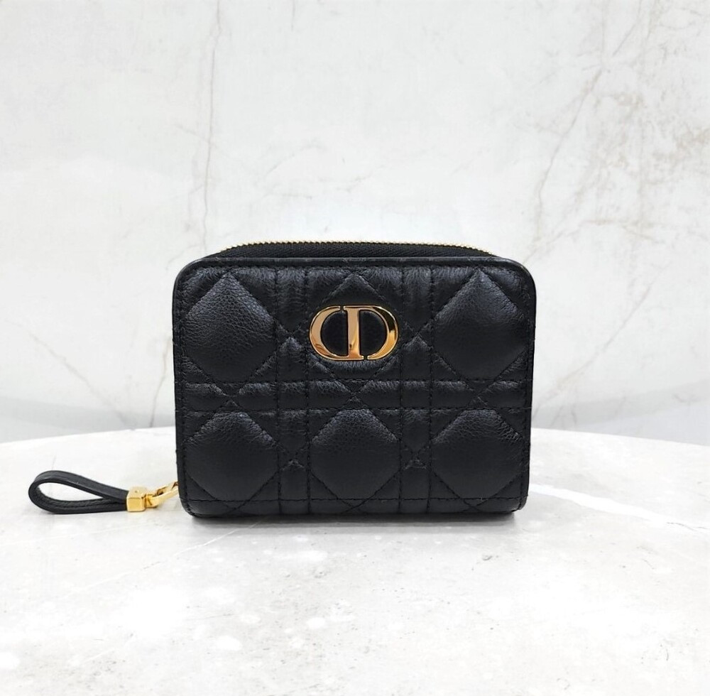 [럭스유] 디올 졸리 스칼렛 블랙 까나쥬 지갑 S3111UNJB_M900