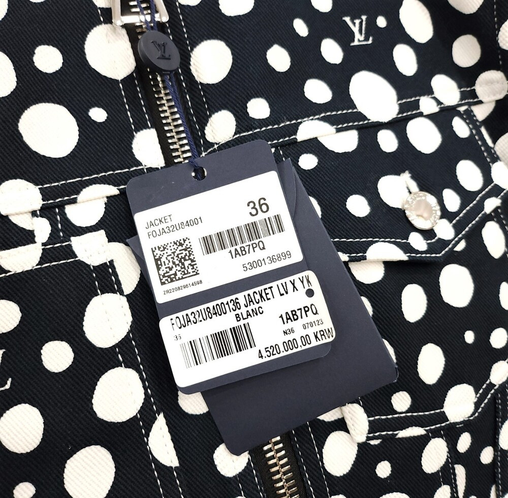 [럭스유] (새상품) 36 / 루이비통 X 쿠사마 야요이 언피니티 도트 자켓 1AB7PQ
