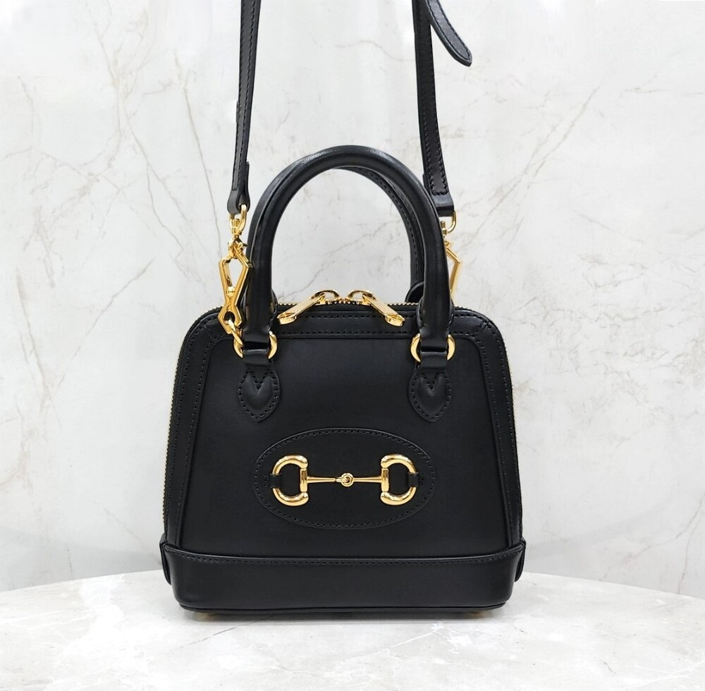 [럭스유] 구찌 홀스빗 1955 미니 탑핸들 토트 숄더백 640716