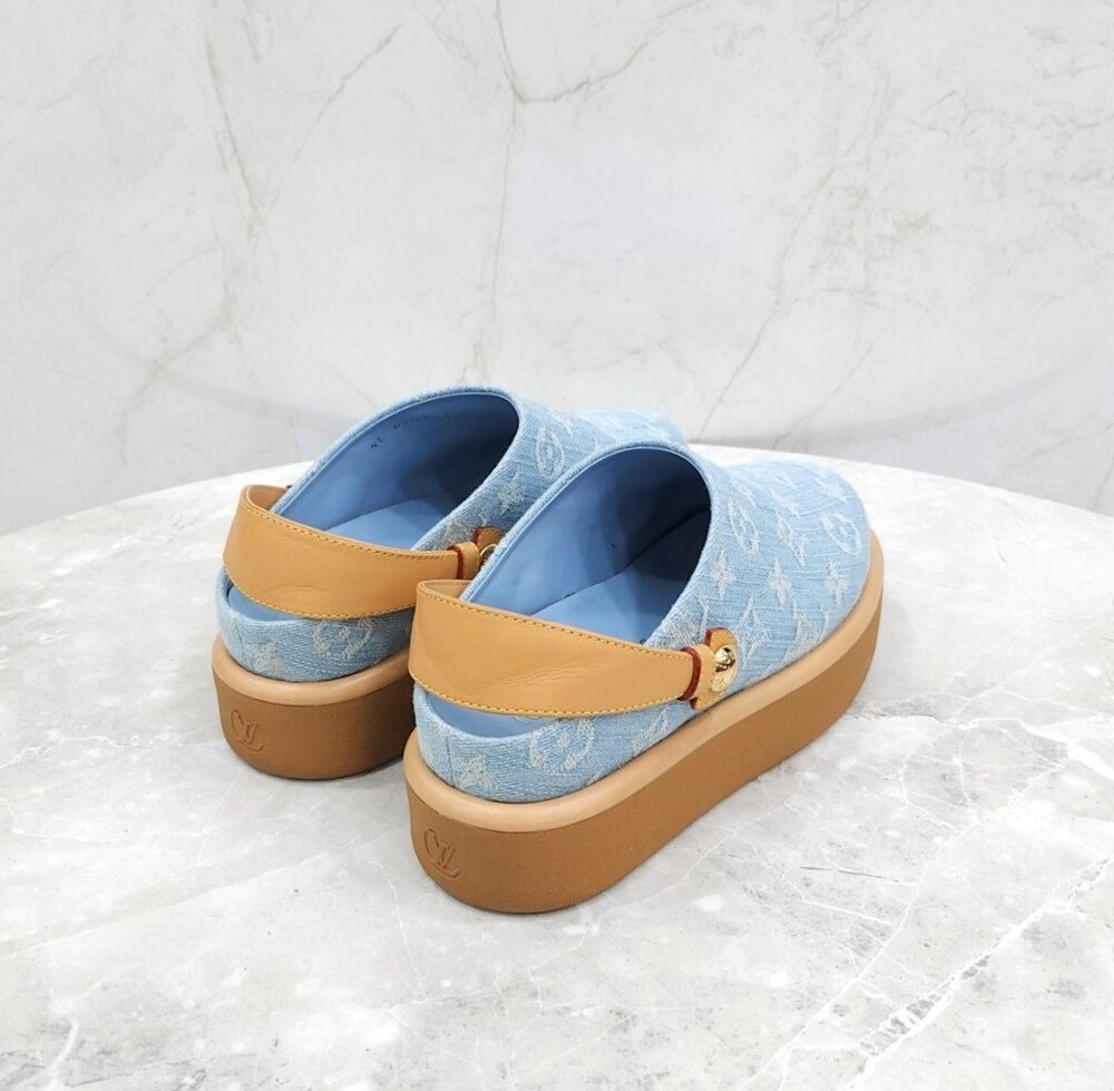 [럭스유] 37 / 루이비통 아스펜 플랫폼 클로그 1AD8N8