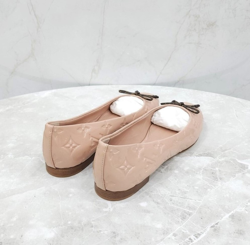 [럭스유] (새상품) 37.5 / 루이비통 니나 발레리나 플랫 슈즈