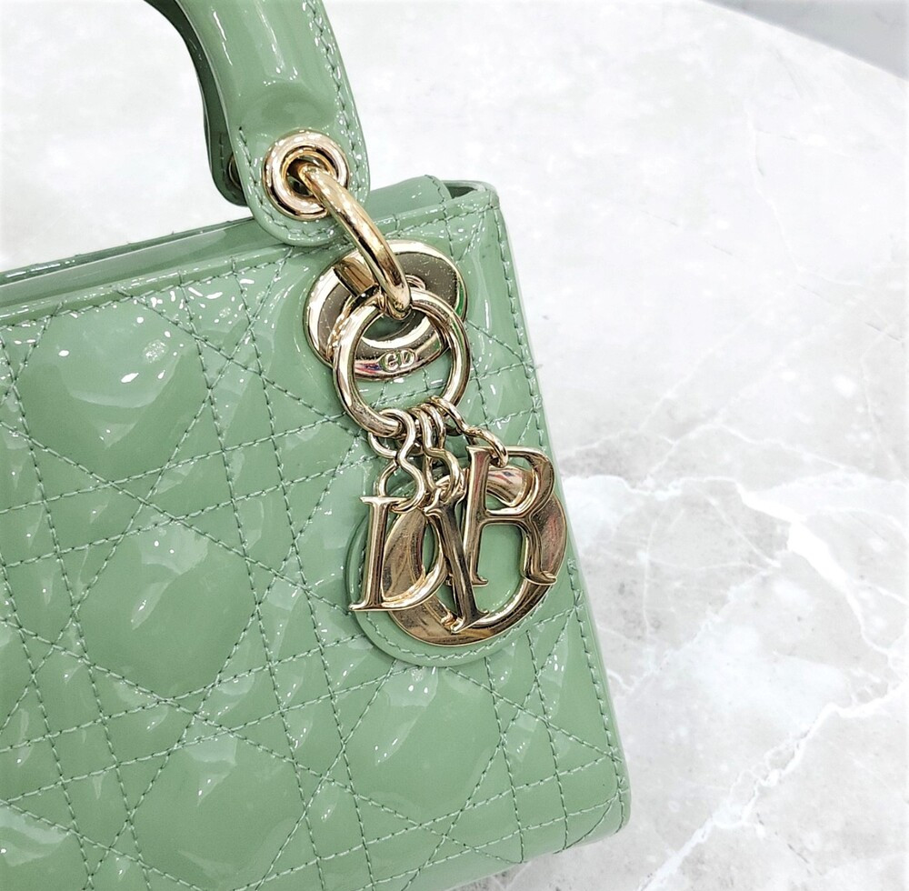 [럭스유] 디올 레이디 디올 페이던트 까나쥬 미니백