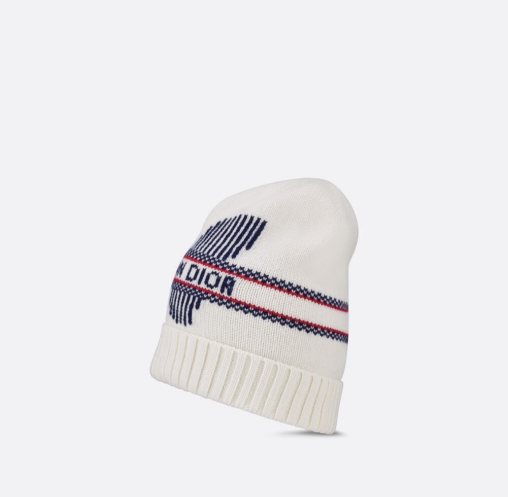 [럭스유] 디올 알프스 버터플라이 비니 울 캐시미어 41DAL700I030