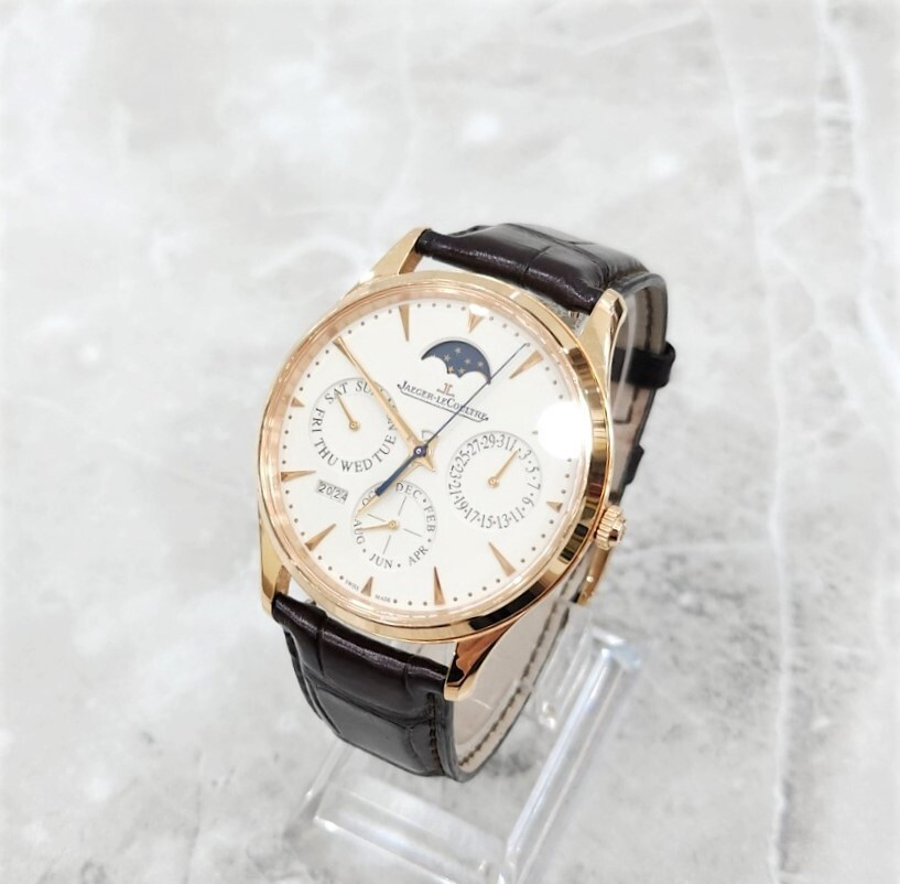 [럭스유] 예거르쿨르트 울트라씬 퍼페츄얼 캘린더 금통시계 39mm