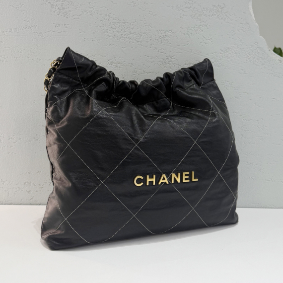 샤넬 22백 스몰 금장 체인 숄더백 내장칩 AS3260