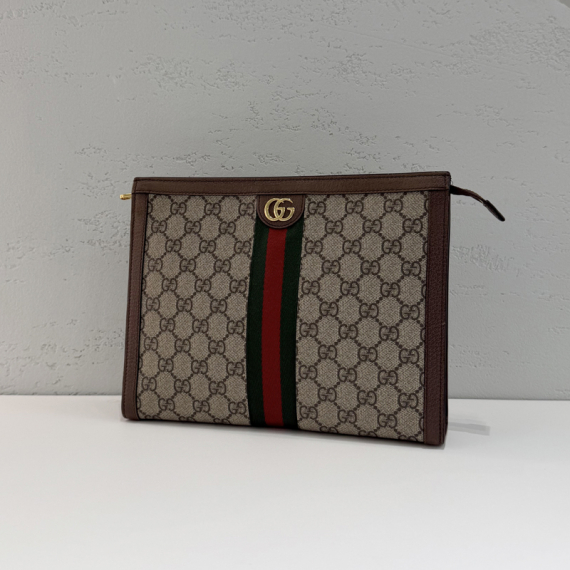 구찌 오피디아 GG 웹스트라이프 클러치백 625549