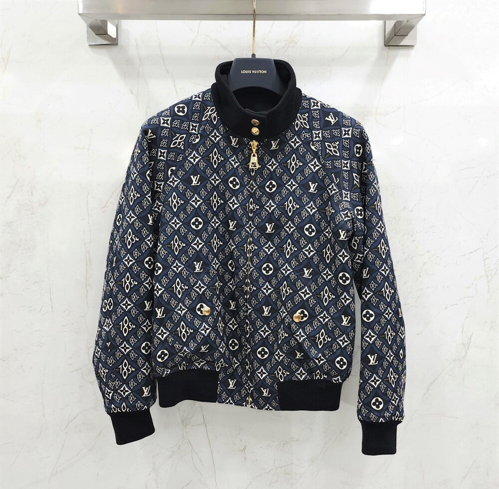 [럭스유] (새상품) 34 / 루이비통 리버서블 1854 모노그램 집업 자켓 1A8LM0