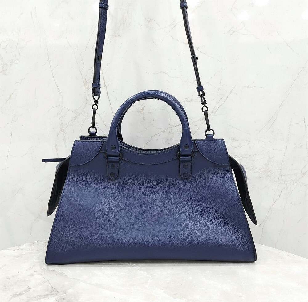 [럭스유] 발렌시아가 네오 클래식 레더 시티 숄더백 654907