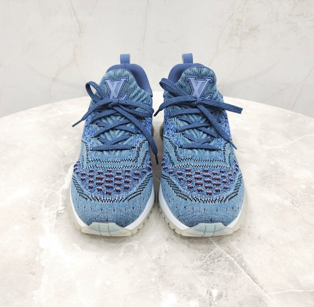 [럭스유] 7 / 루이비통 블루 VNR 런어웨이 니트 운동화