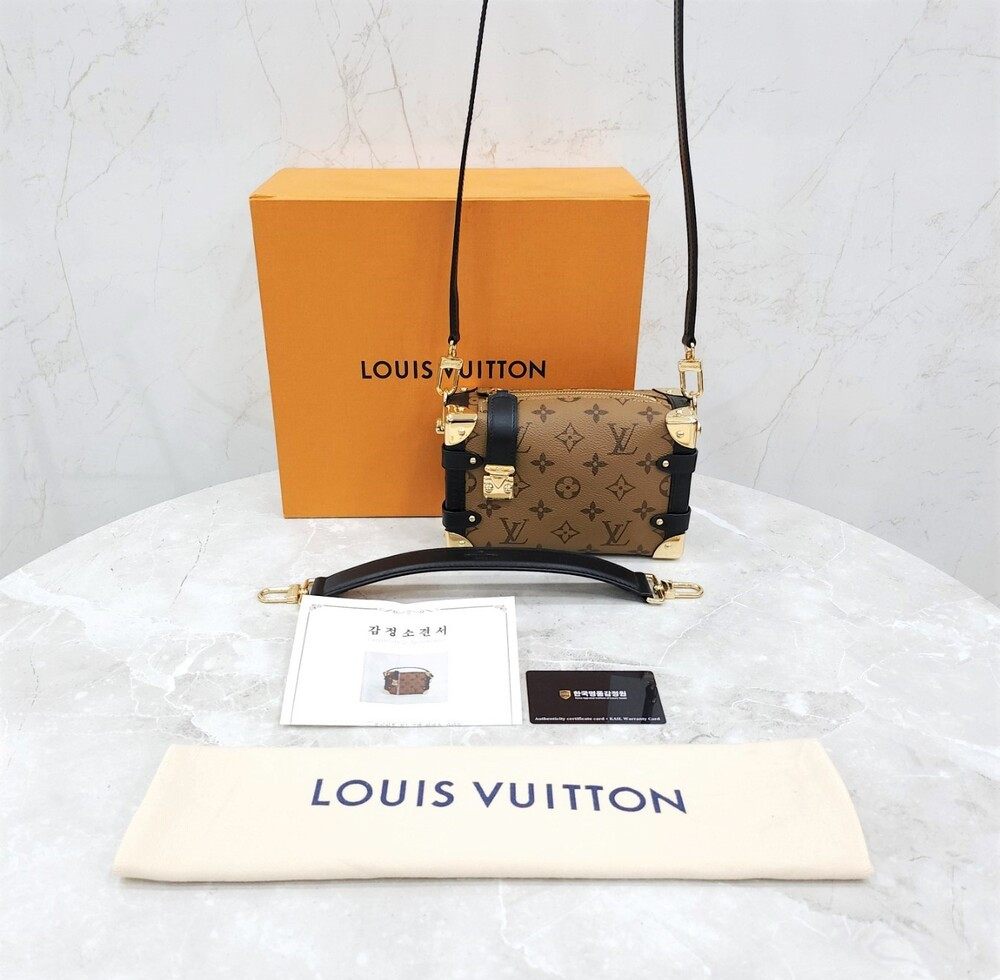 [럭스유] (새상품) 루이비통 모노그램 리버스 캔버스 사이드 트렁크 PM M47139