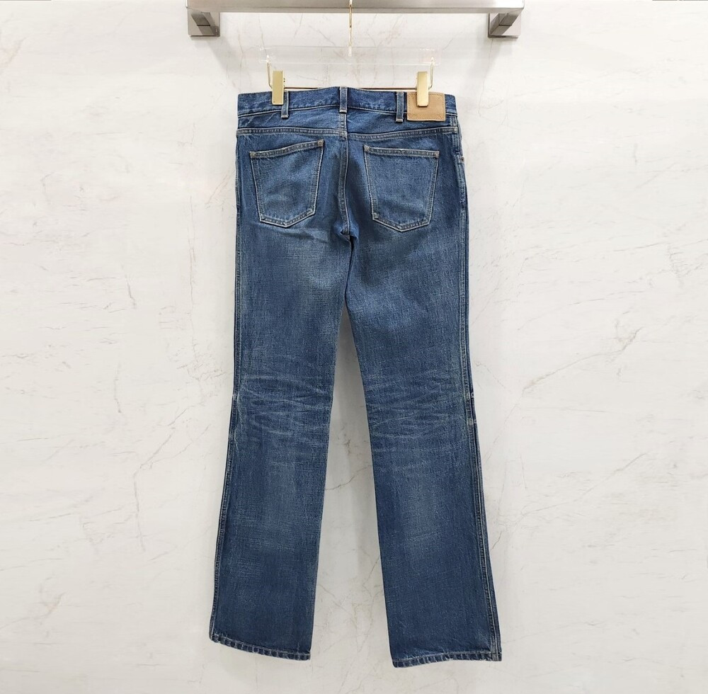 [럭스유] 26 / 셀린느 펄 다크 유니언 워시 데님 팬츠 2N42A365M07DU