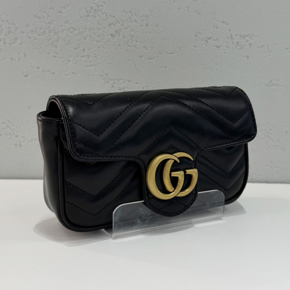 구찌 GG 마몽 마트라세 슈퍼미니 숄더백 25년 새상품 476433