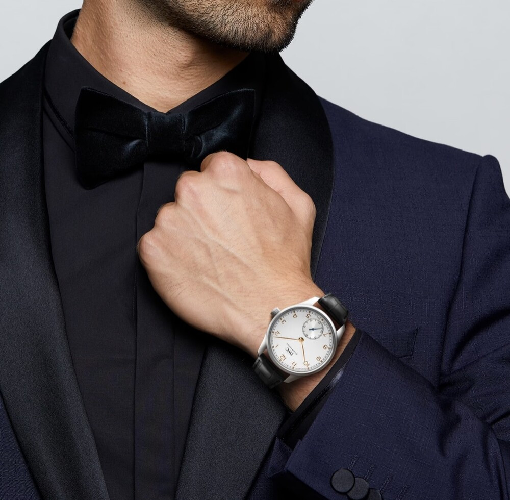 [럭스유] IWC 포르투기저 오토매틱 시계 40mm 골드핸즈