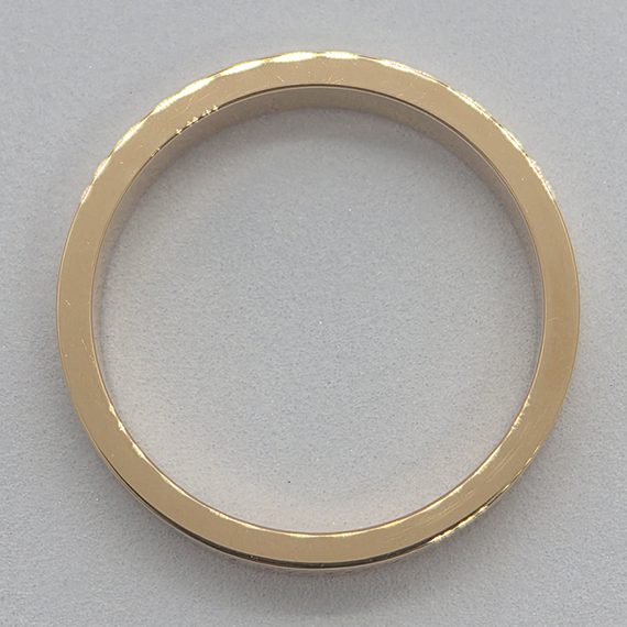 까르띠에 C드 웨딩밴드 4mm 핑크골드 반지 56호 전시상품급 B40980