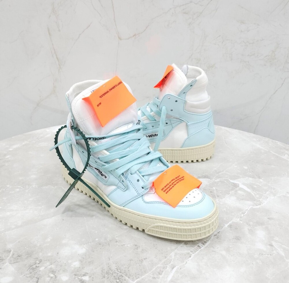 [럭스유] (새상품) 39 / 오프화이트 하이탑 스니커즈