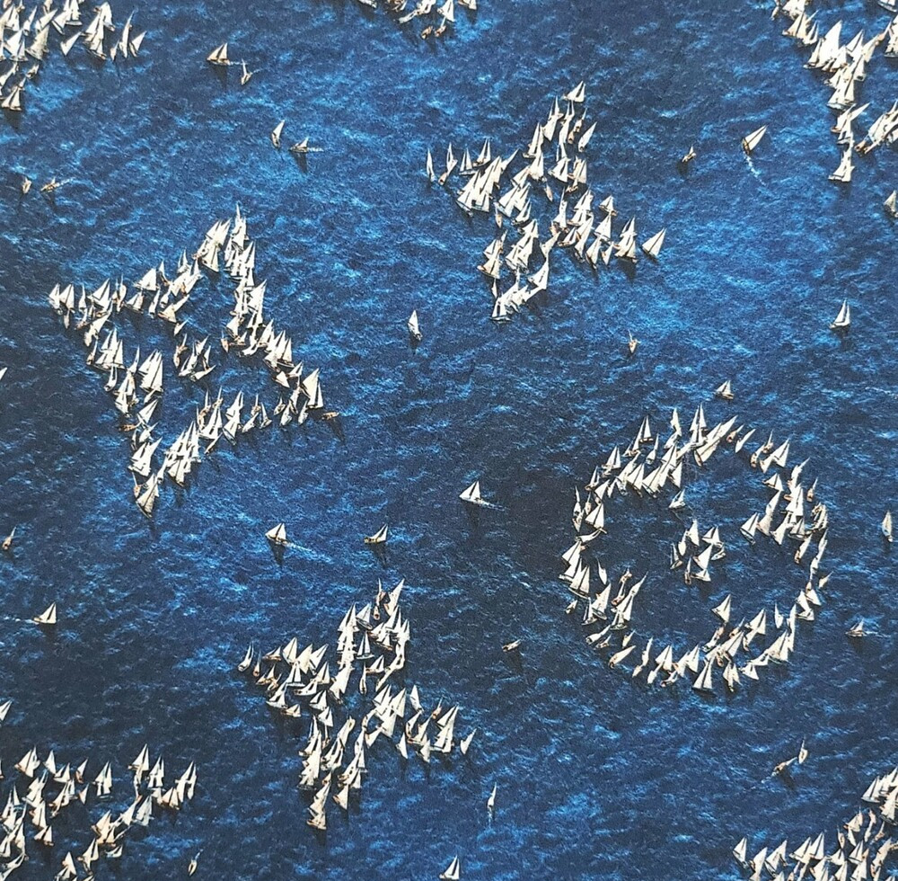 [럭스유] (새상품) L / 루이비통 프린티드 모노그램 쇼트 슬리브드 셔츠 1AHVTZ