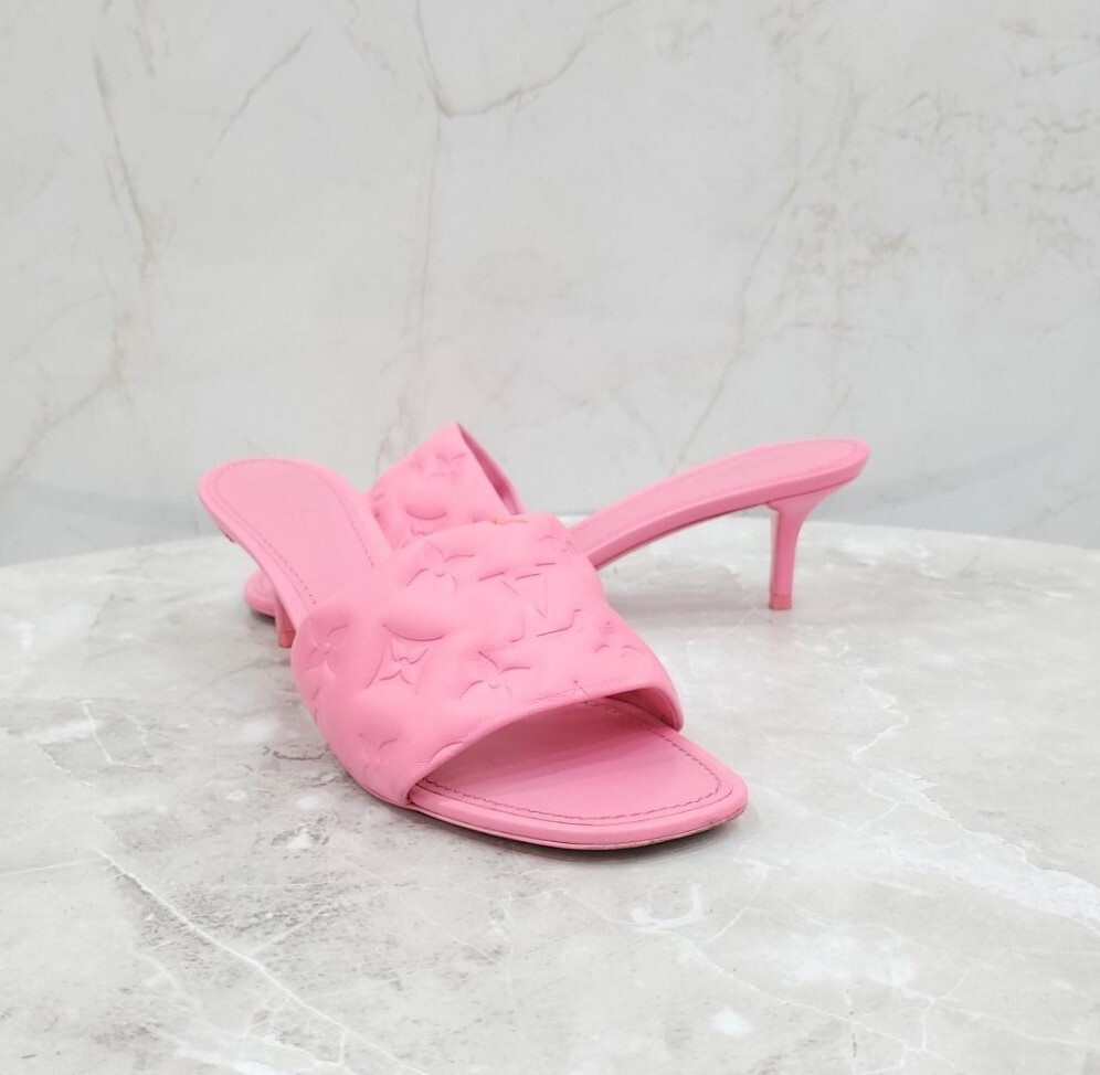 [럭스유] 38 / 루이비통 모노그램 리바이벌 뮬 힐 1A8G5Q