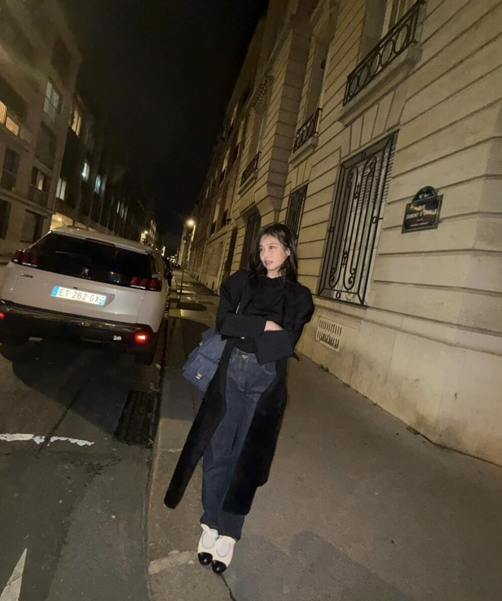 [럭스유] (새상품) 40 / 샤넬 25C 크루즈 CC로고 백포켓 스티치 데님 팬츠 P78765