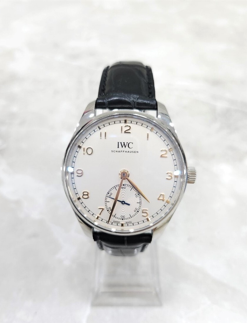 [럭스유] IWC 포르투기저 오토매틱 시계 40mm 골드핸즈