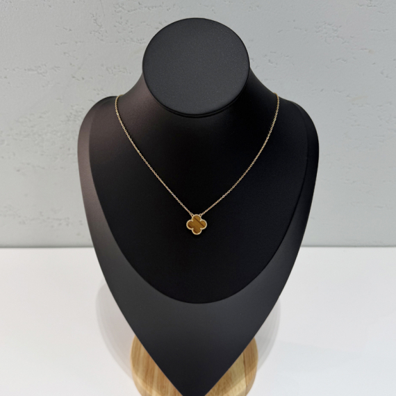 반클리프앤아펠 빈티지 알함브라 타이거즈 아이 목걸이 전시상품급 VCARD38600