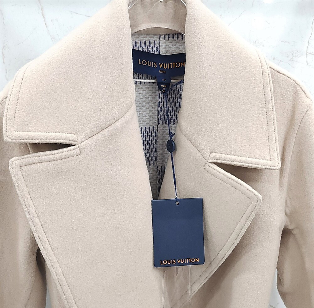 [럭스유] 34 / 루이비통 다미에 아주르 후드 랩 코트