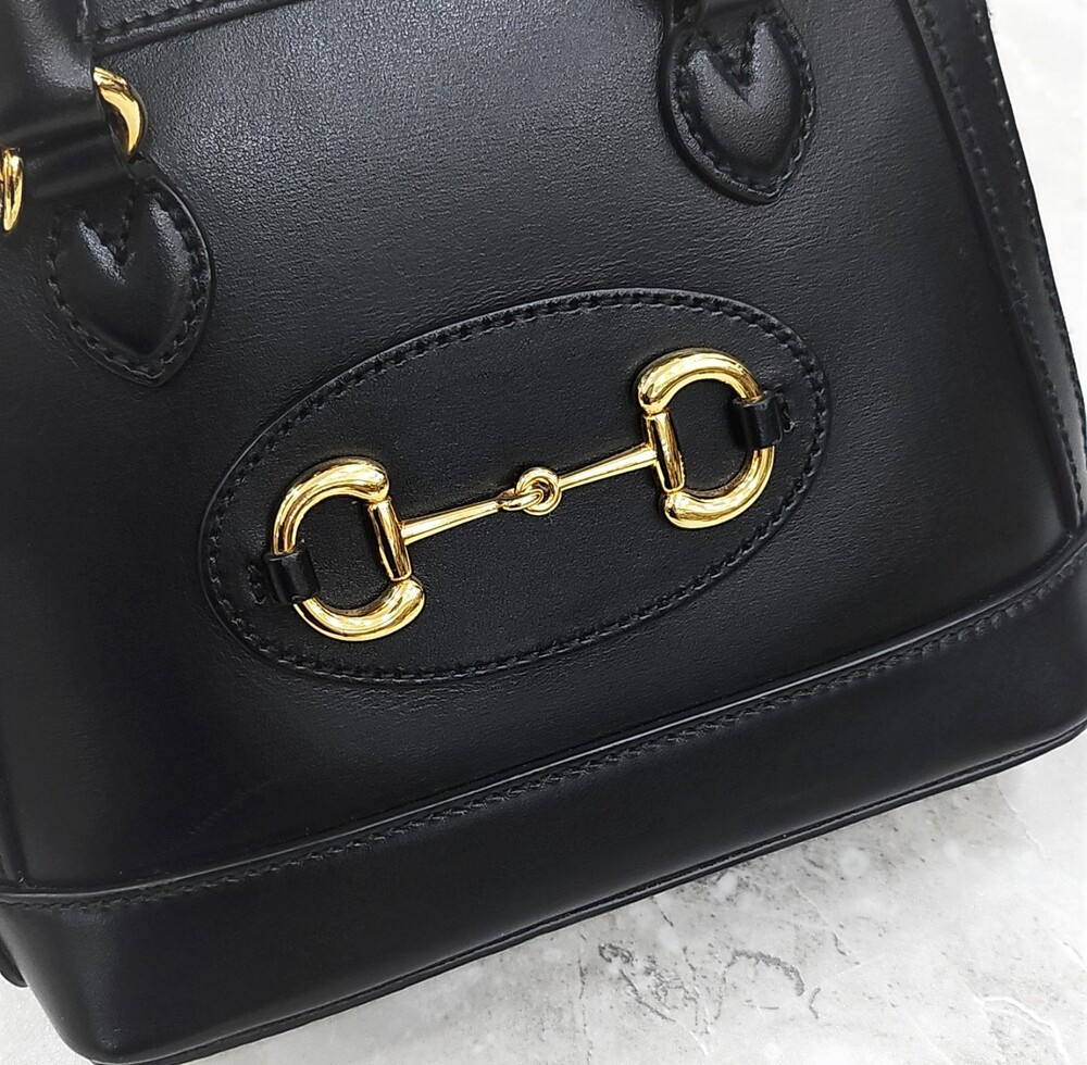 [럭스유] 구찌 홀스빗 1955 미니 탑핸들 토트 숄더백 640716