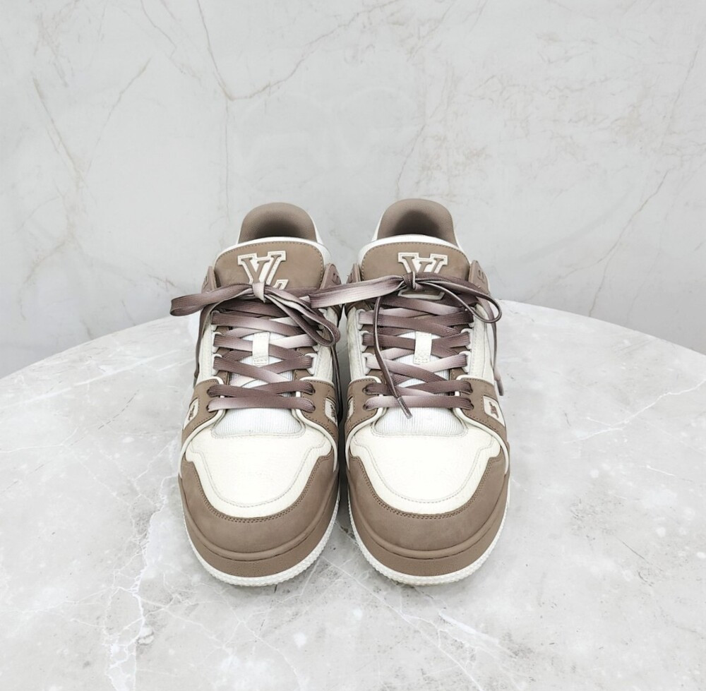 [럭스유] 8.5 / 루이비통 LV 트레이너 스니커즈 1ACWC0