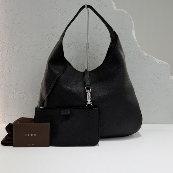 구찌 레더 호보 재키백 숄더백 362968 