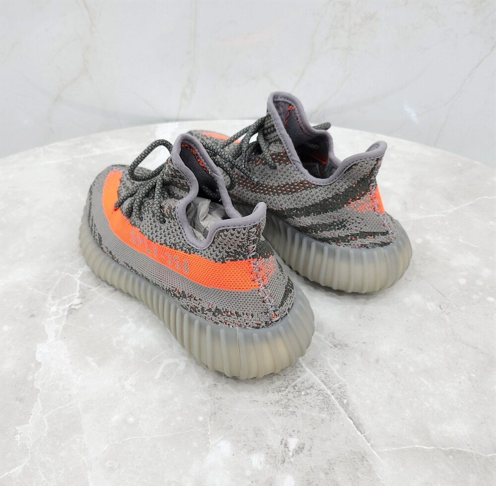 [럭스유] (새상품) 245 / 아디다스 이지부스트 350 V2 솔라레드 스니커즈