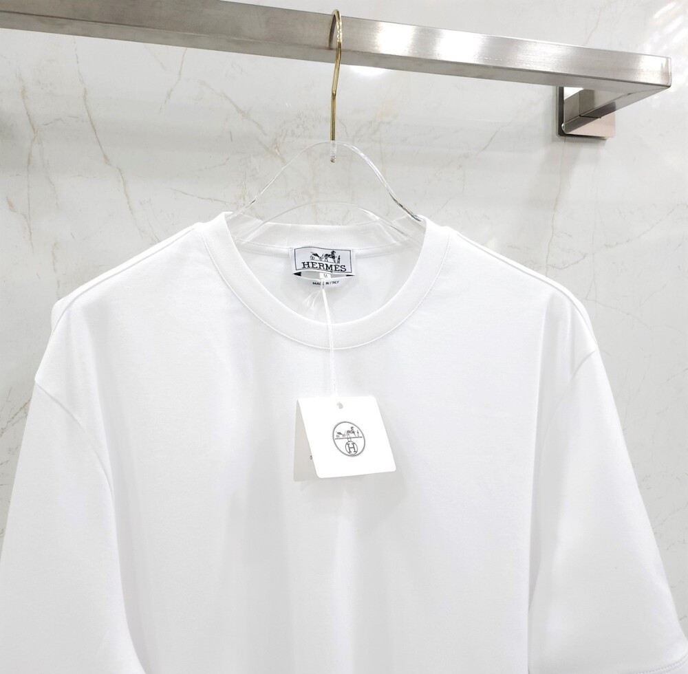 [럭스유] (새상품) M / 에르메스 Piqures Sellier 반팔 티셔츠 H567815HA