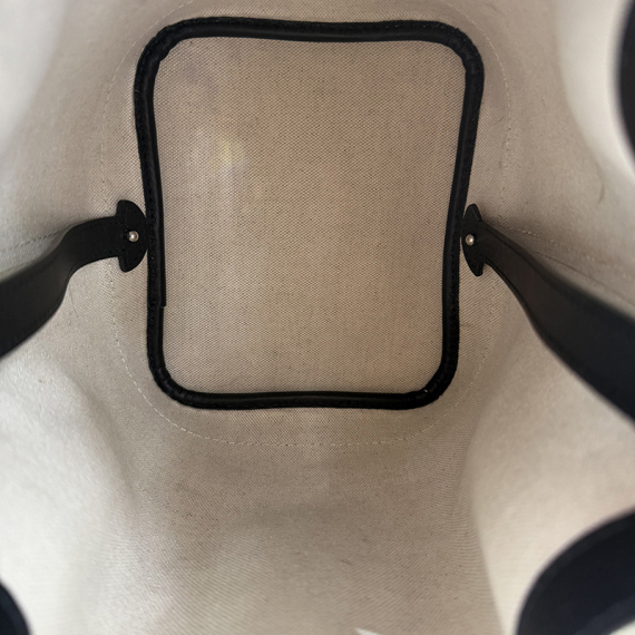 고야드 쁘띠플로 PM 블랙 버킷백 AMAFLOTPM01