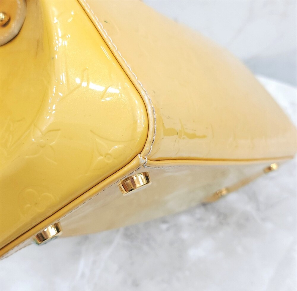 [럭스유] 루이비통 옐로우 모노그램 베르니 토트 숄더백