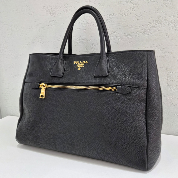 프라다 비텔로 다이노 금장 숄더백 BN2545