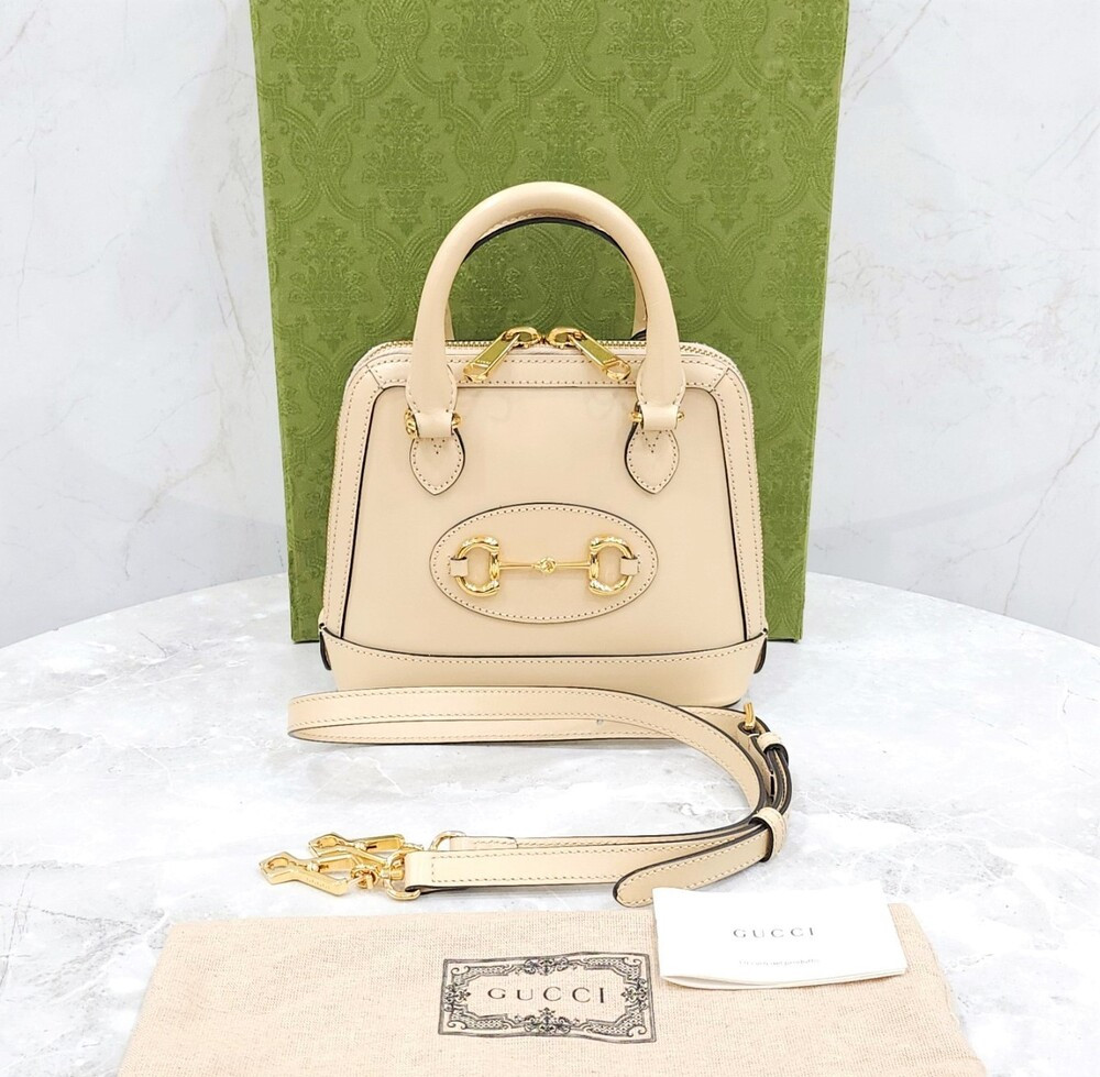 [럭스유] 구찌 홀스빗 1955 미니 탑핸들 숄더백 640716