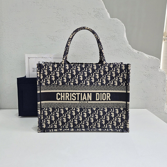 디올 오블리크 북토트 미디움 토트백 M1296