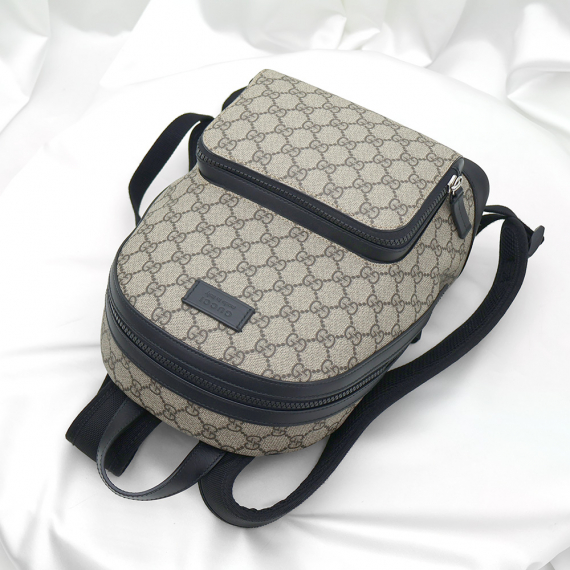 Gucci(구찌) 429020 GG 수프림 캔버스 블랙 트리밍 EDEN 에덴 스몰 백팩