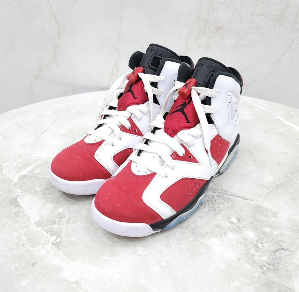 [럭스유] 250 / 나이키 에어 조던 6 카마인 GS 스니커즈