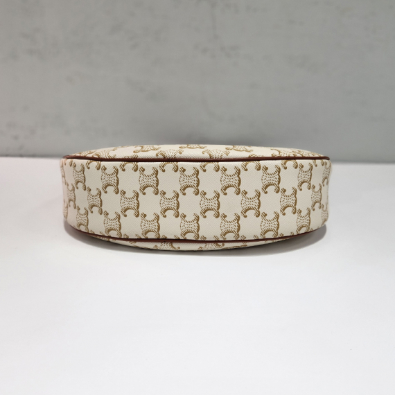 셀린느 트리오페 아바 호보 화이트 숄더백 193952BZJ