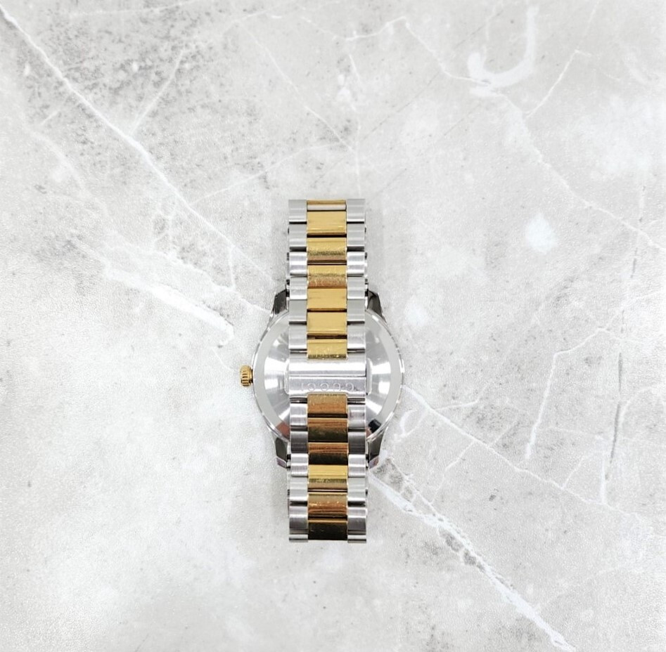 [럭스유] 구찌 G 타임리스 캣워치 메탈 시계 YA1264074