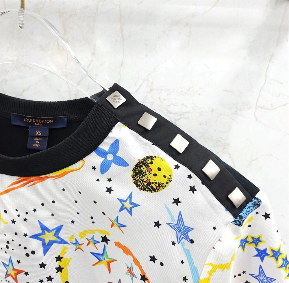 [럭스유] XS / 루이비통 갤럭시 스페이스 반팔 티셔츠 1A8M7O
