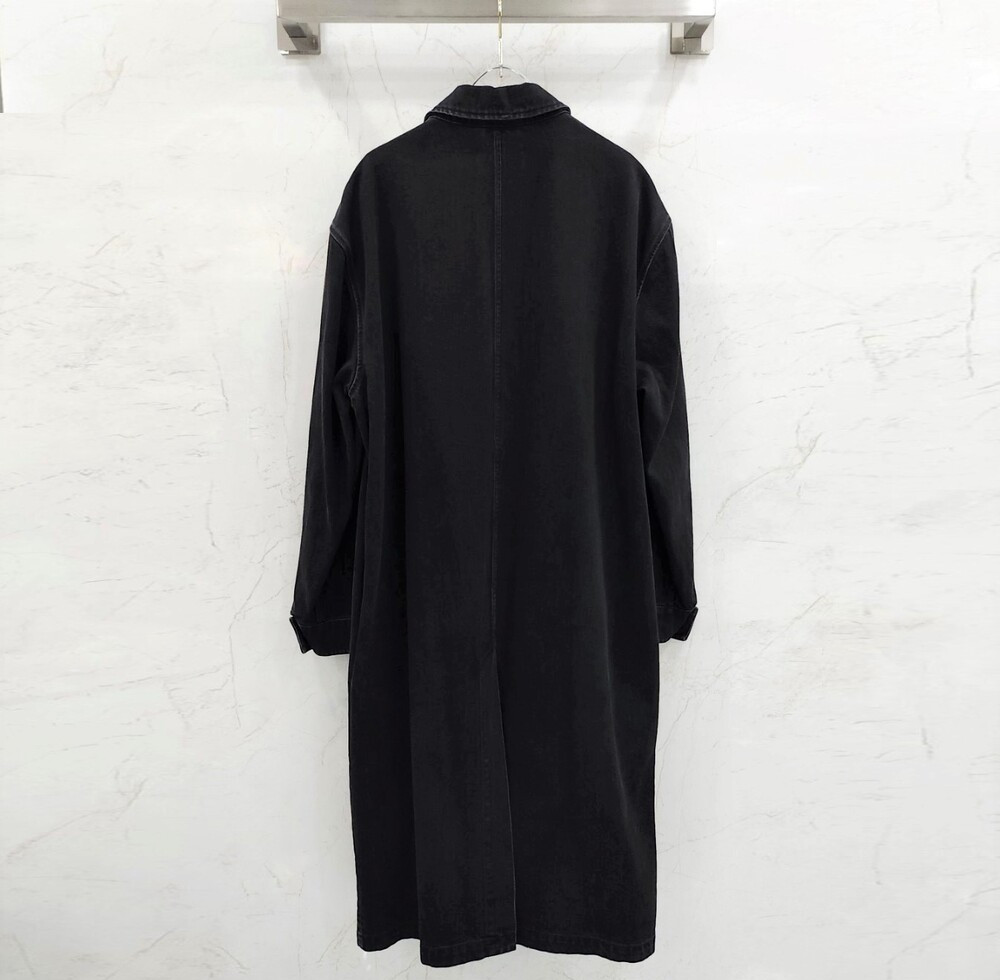 [럭스유] L / 알렉산더왕 블랙 싱글 캐주얼 데님 코트