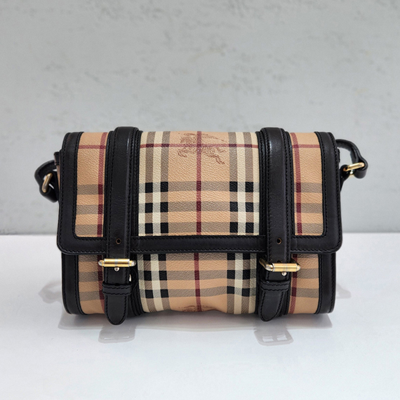 버버리 헤이마켓 체크 크로스백