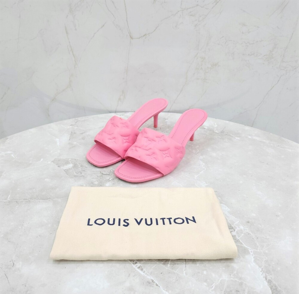 [럭스유] 38 / 루이비통 모노그램 리바이벌 뮬 힐 1A8G5Q