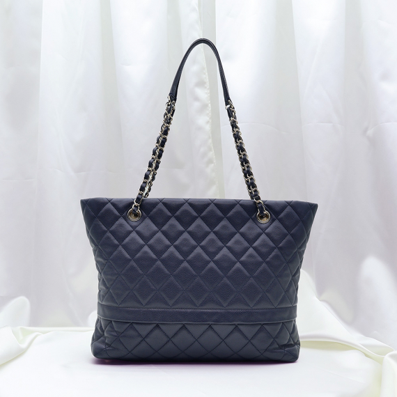 Chanel(샤넬) AS0898 네이비 캐비어 스킨 금장 숄더백 (28번대)