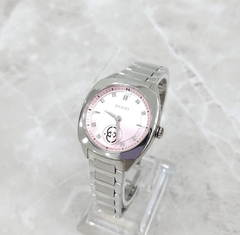 [럭스유] 구찌 다이아 8P 인터로킹 시계 29mm 796858