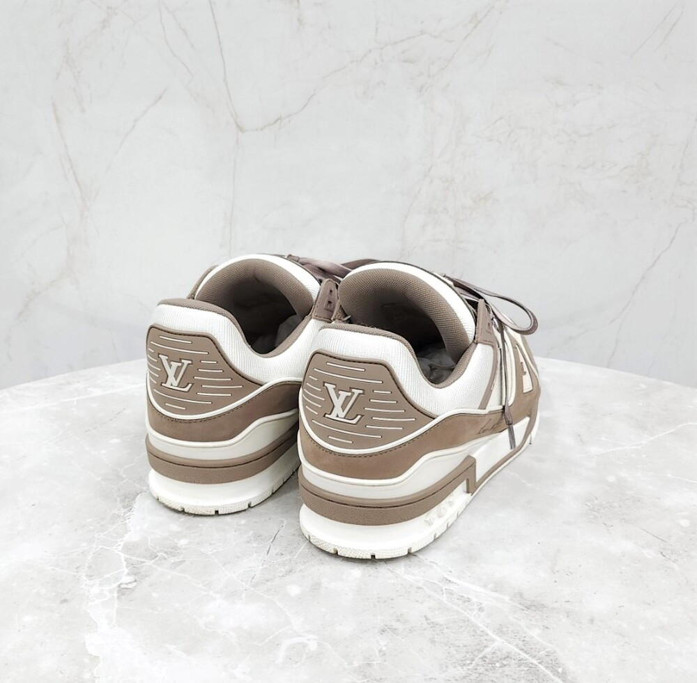 [럭스유] 8.5 / 루이비통 LV 트레이너 스니커즈 1ACWC0
